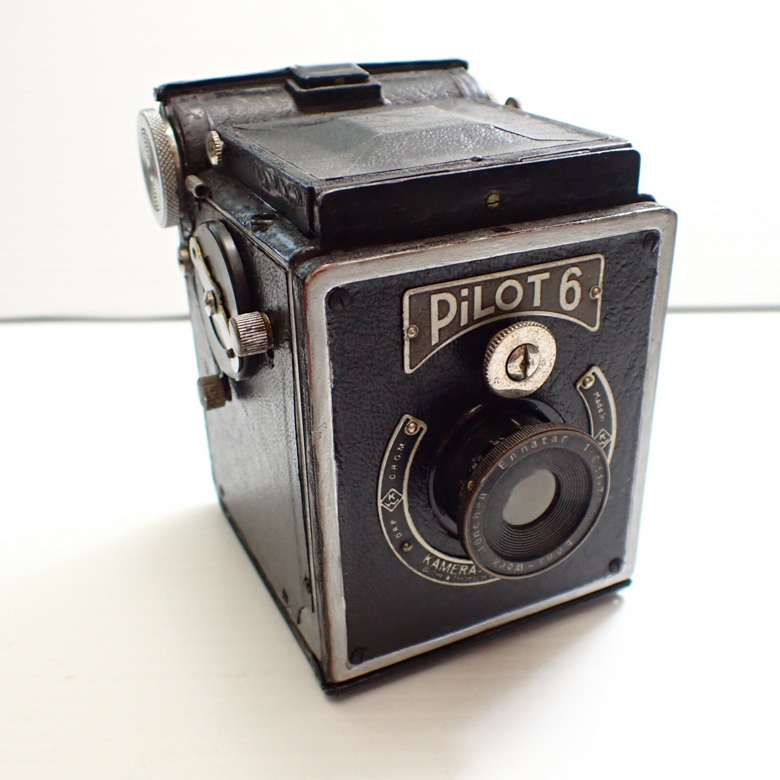 Pilot 6 Antique Box Camera Germany Vintage 120 Film eBay