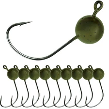 Reaction Tackle Wacky Jigs- 10-PACK- Ultra Sharp