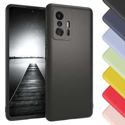 for Xiaomi 11T and 11T Pro 5G Silicone Protective SmartPhone Cover Case new 