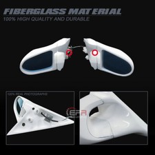 For Subaru Impreza WRX STI GRB GVB GVF Fiberglass Aero Side Mirror Ganador  LHD