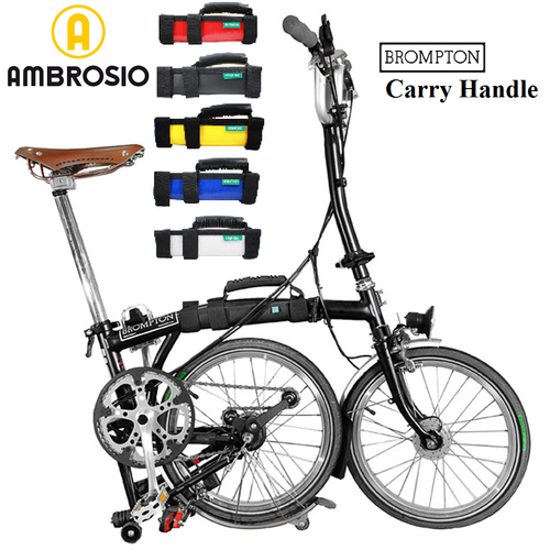 Brompton maniglia per il trasporto Impugnatura Pieghevole Bici Bicicletta  TELAIO Carry | eBay