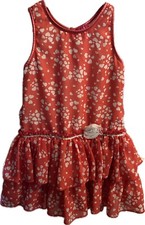 Pinky 4T Pink With White Heart Dress