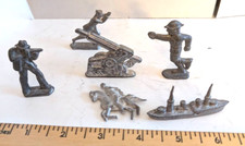 6 Lead Toy Figures