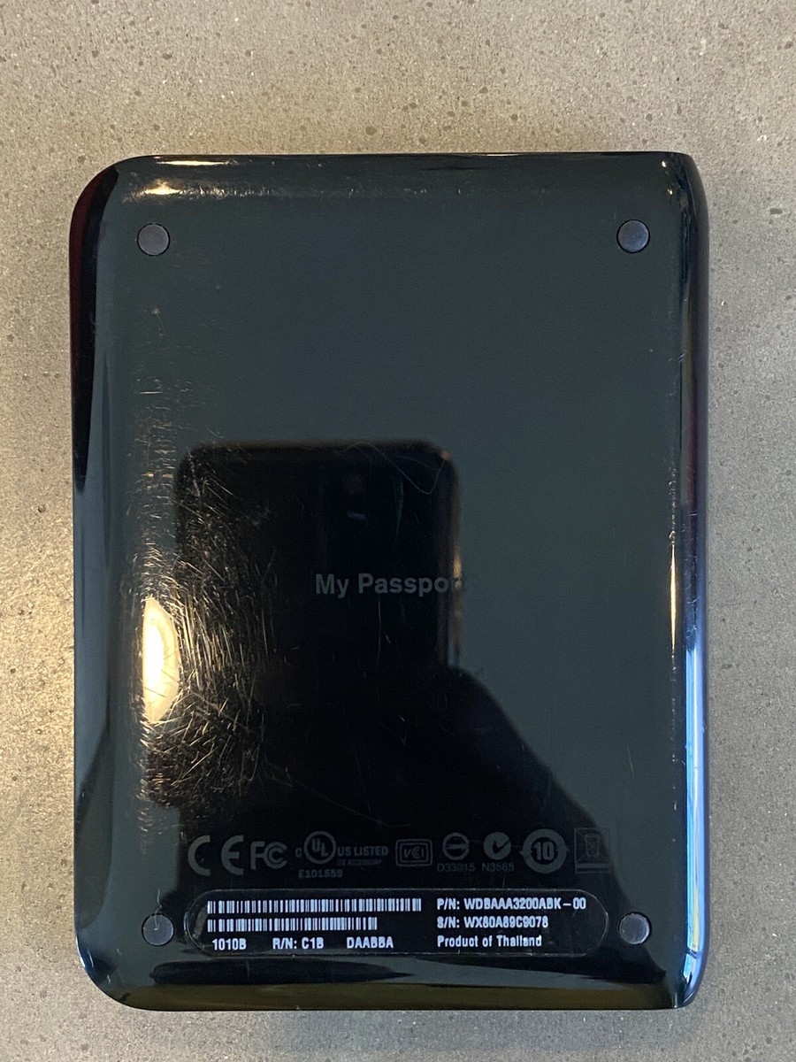 Western Digital WD 320GB My Passport Essential External Hard Drive