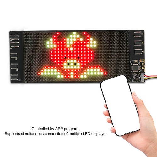 Scrolling LED Sign Programmable Flexible Color Display Screen 5V For Advertising - Picture 13 of 24