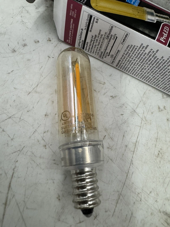 10- Halco Pro LED SOLID STATE LIGHTING LAMPS BULBS 85076 2.5w Dimmable - Image 3 of 4