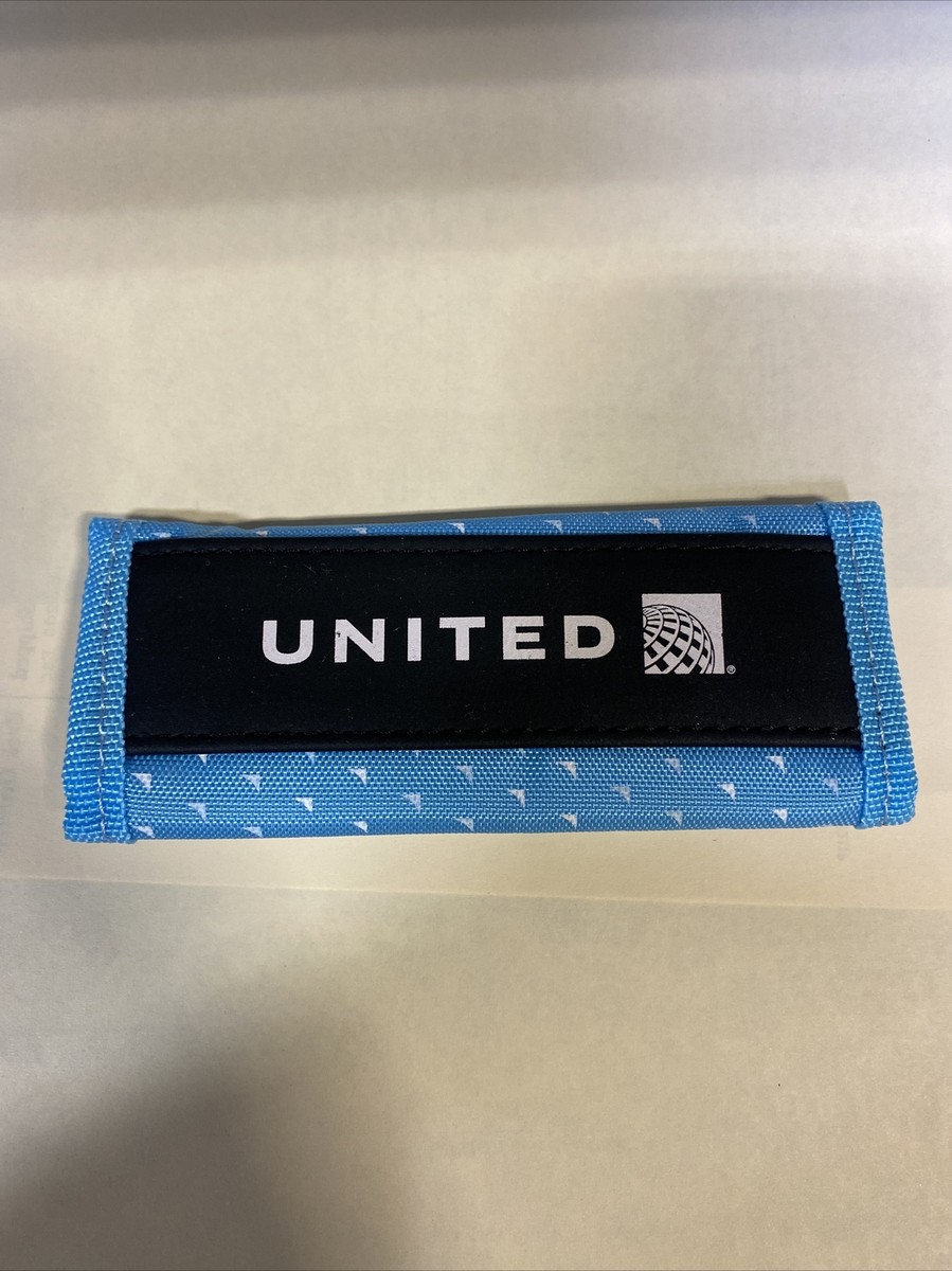 United Airlines GS/1K Blue Bag Luggage Handle Wrap New | eBay