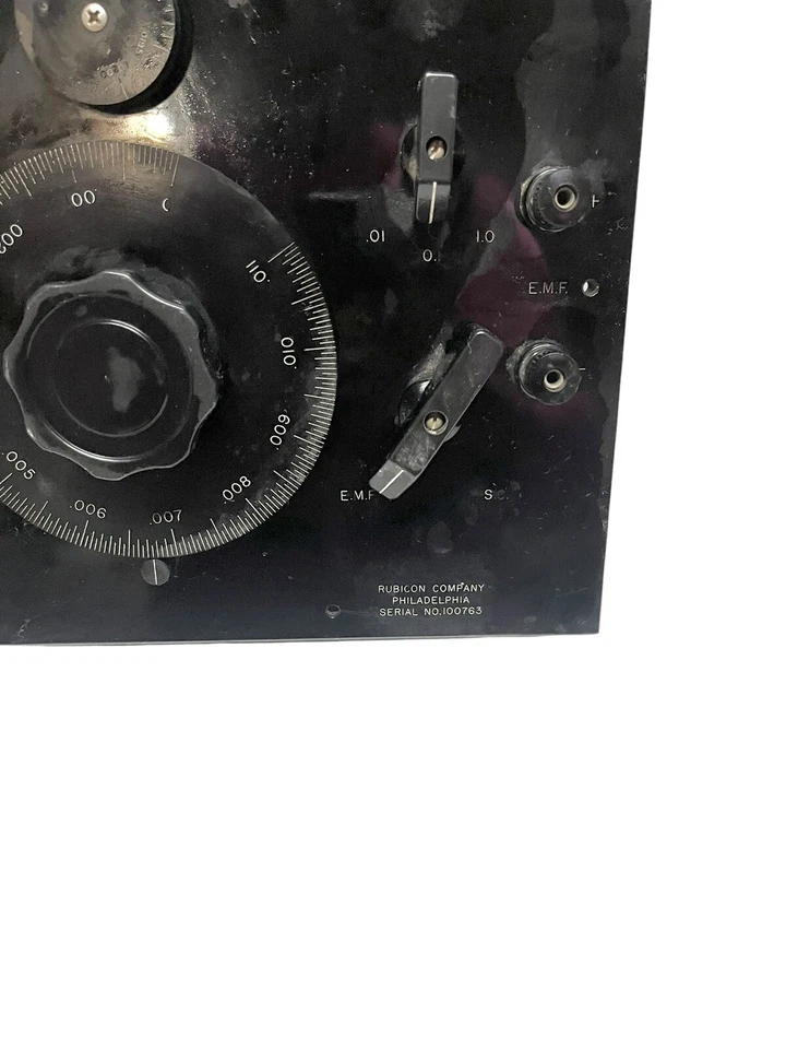 Potenciómetro Antiguo Radio Rubicon Company Philadelphia Años 20 SIN PROBAR Foto 3 de 4