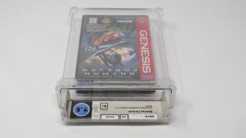 New Batman Forever Sega Genesis Factory Sealed Video Game! Wata Graded 7.5 B+ - Picture 7 of 7