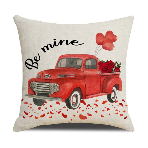 18x18" Cushion Pillow Cover Sofa Decor Valentine's Day Gift for Girlfriend Wife - Picture 9 of 14
