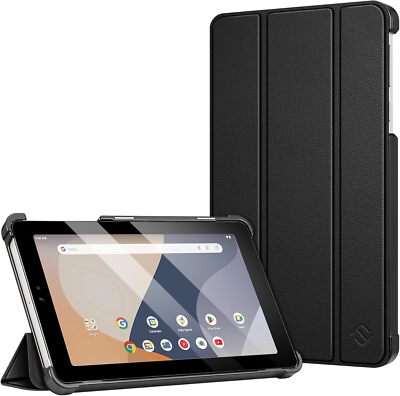 Folio Case for Onn 7 Inch Tablet (2024 Model) Lightweight Hard Shell Stand Cover