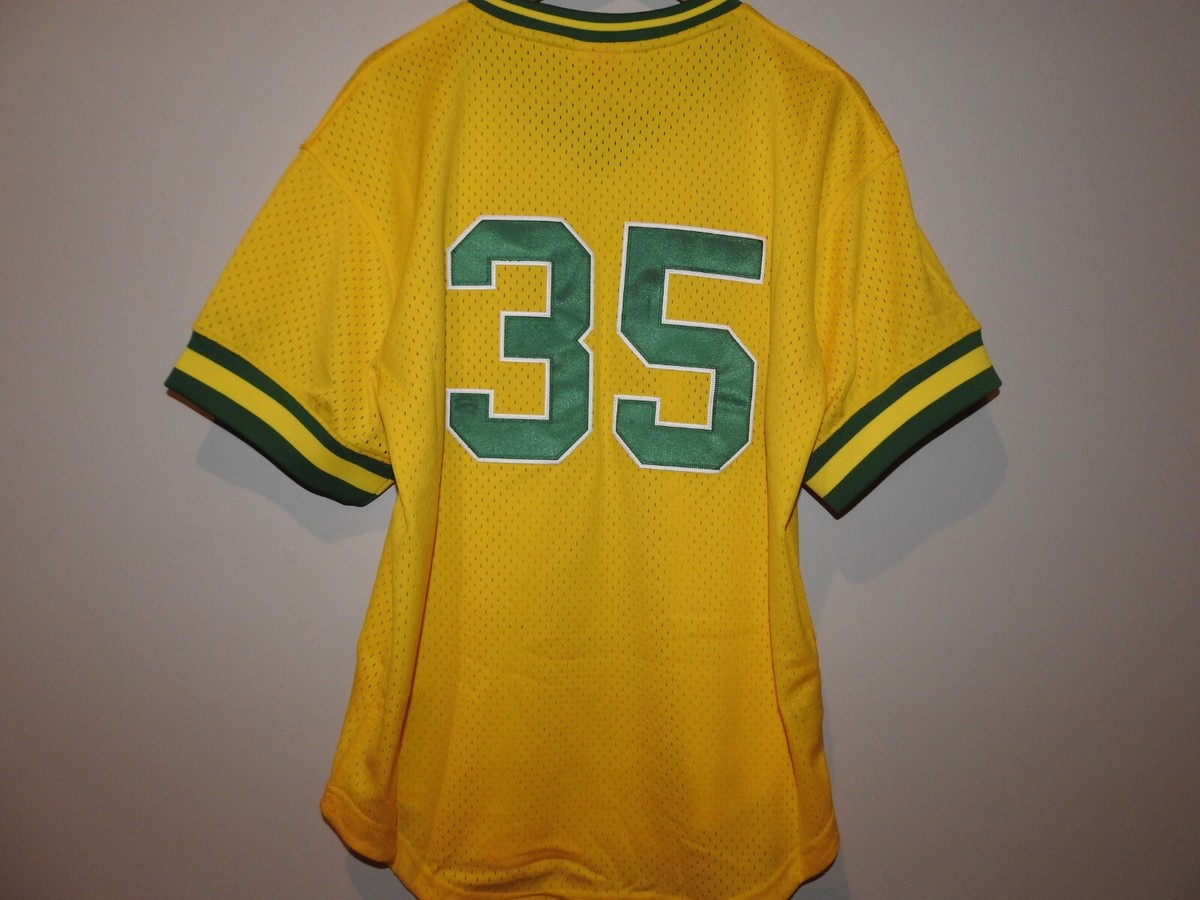 MLB Mitchell & Ness Oakland A's #35 Baseball Jersey New Mens Sizes