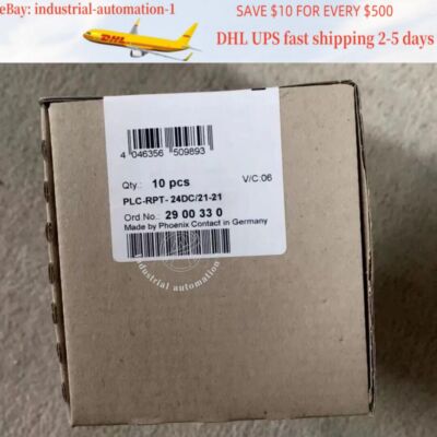 1PC NEW PHOENIX 2900330 PLC-RPT-24DC/21-21 Relay
