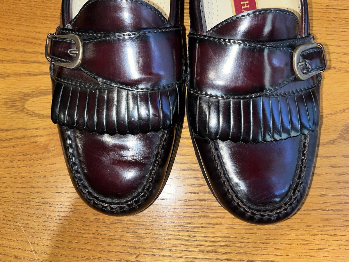 Cole Haan 3516 Kiltie Monk Strap Slip On Loafers Men