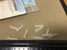 New Qty (10) 10-24 X 1" PVDF Slotted Flat Head Screws, Craftech #K121-77-37