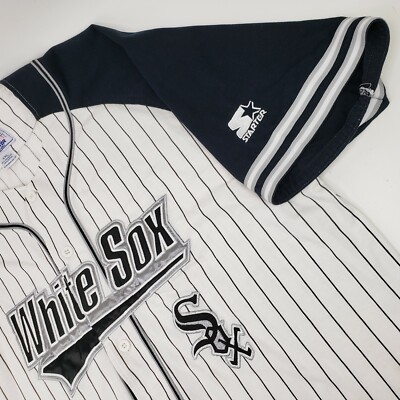 Vintage 90s Starter Chicago White Sox Jersey Pinstripe