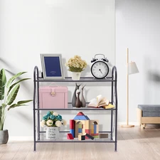 3 Tier Metal Plant Flower Pot Rack Holder Indoor/Outdoor Shoe storage rack