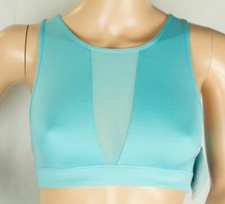 Victoria's Secret VSX Women's Sport Bra Mesh Blue Size XS