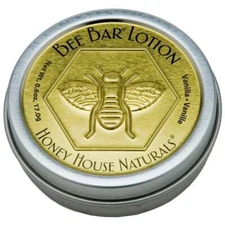 Solid Bee Bar Hand & Body Lotion Honey House Naturals VANILLA .6 Oz Small Travel