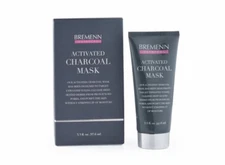 BREMENN CLINICAL Activated Charcoal Mask - A Potent Cleansing, Detoxifying