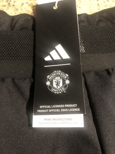 Manchester United Authentic Adidas Heim schwarz Fußball Fußballshorts 24/25 XL - Bild 4 von 10