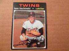 1971 Topps #724 Tom Tischinski Minnesota Twins  Nrmt