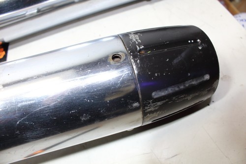 96-08 Harley OEM Touring Screamin' Eagle Slip On Performance Muffler Set Used - Picture 16 of 23