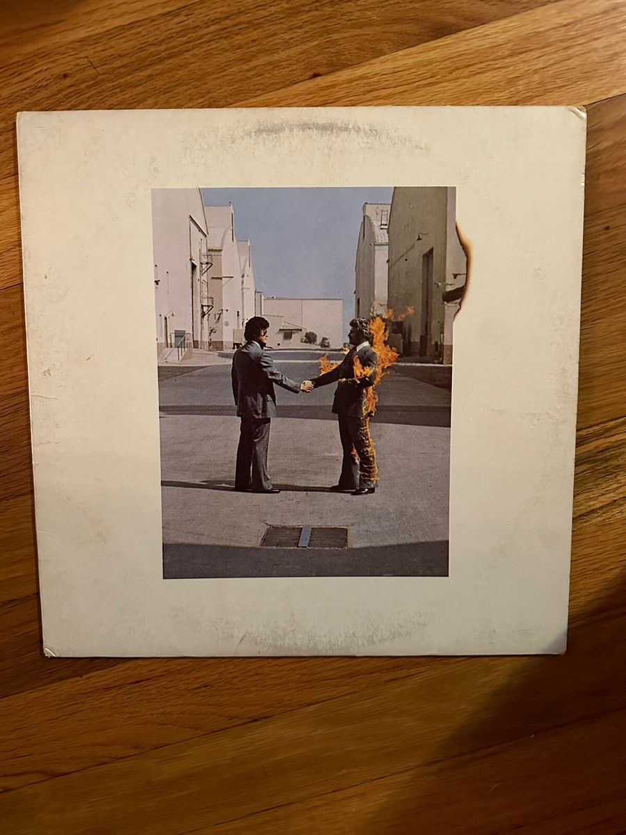 英LP Pink Floyd Wish You Were Here SHVL814 HARVEST /00260 Pink Floyd ‎– Wish You Were Here LP (Harvest ‎– SHVL 814