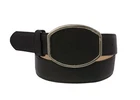 Black Western Wear Cowboy Belt Casual Dress Genuine Leather Cinto Vaquero