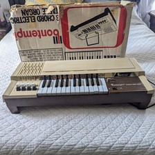 Bontempi B4 Electric Chord Organ Canada Piano Works Great Vintage IOB