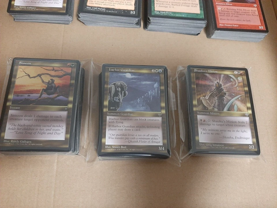 *** MTG Mirage + Visions (1996 - 1997) *** 50 cards LOT - Magic the Gathering - Image 2 of 4