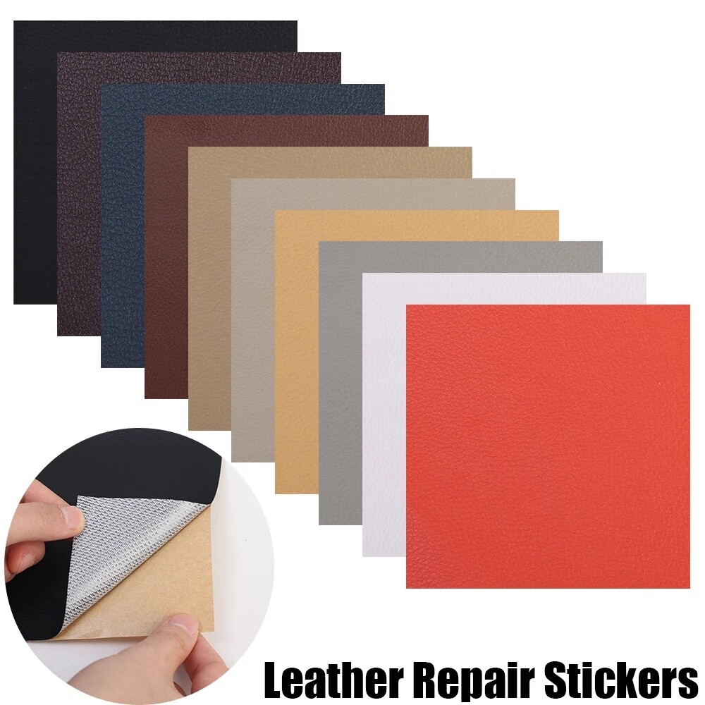 Leather Repair Kit Self-Adhesive Patch Stick on Sofa Clothing Car Seat Couch US