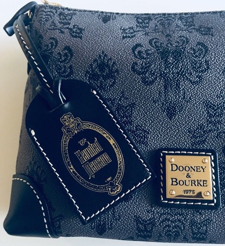 disney dooney & bourke haunted mansion crossbody pouchette