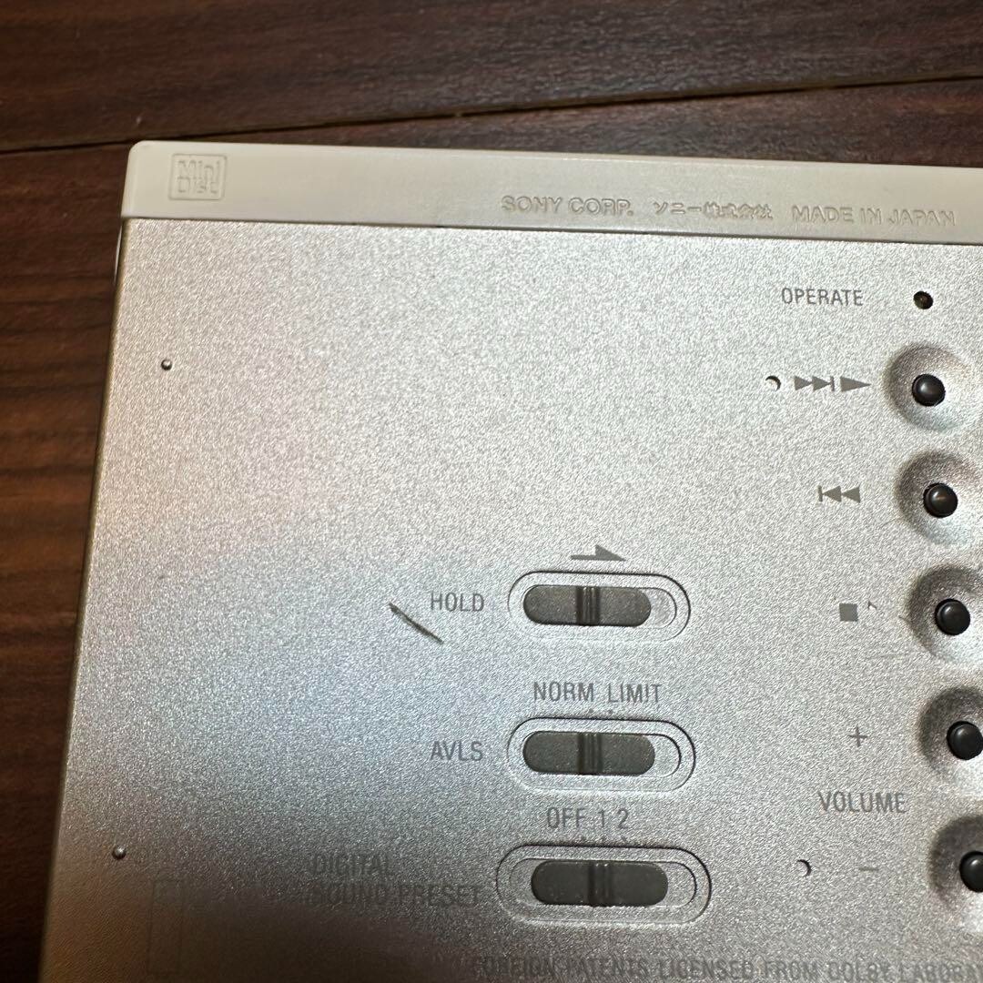 SONY MDウォークマン MZ-E75 2008 Sony MZ-E75 Walkman MiniDisc MD Player Green - Working | eBay