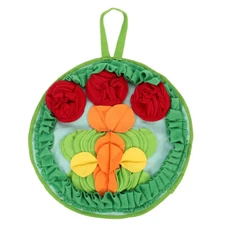 Rabbit Foraging Mat Bunny Snuffle Mat Bunny Feeding Pet Training Cushion