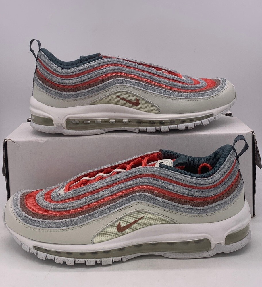 Nike Air Max 97 Multi Custom Red White DQ0131-992 Mens 11