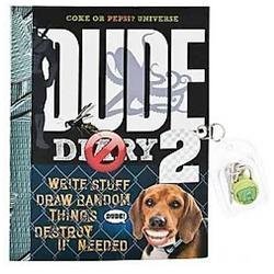 Dude Diary 2: Write Stuff, Draw Random Things- 9781892951533, diary, Mickey Gill