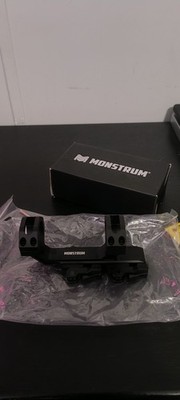 Monstrum Deadlock Pro 30mm QD Scope Mount with Hypergrip Quick Detach 