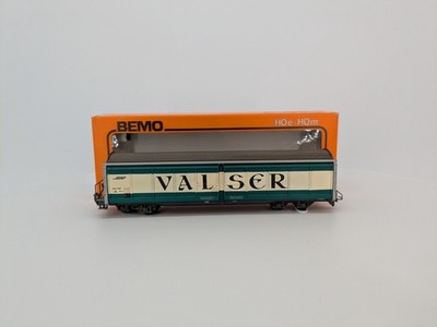 Bemo 2278 113 - Valser Sliding Wall Wagon Freight Car - HOm Scale