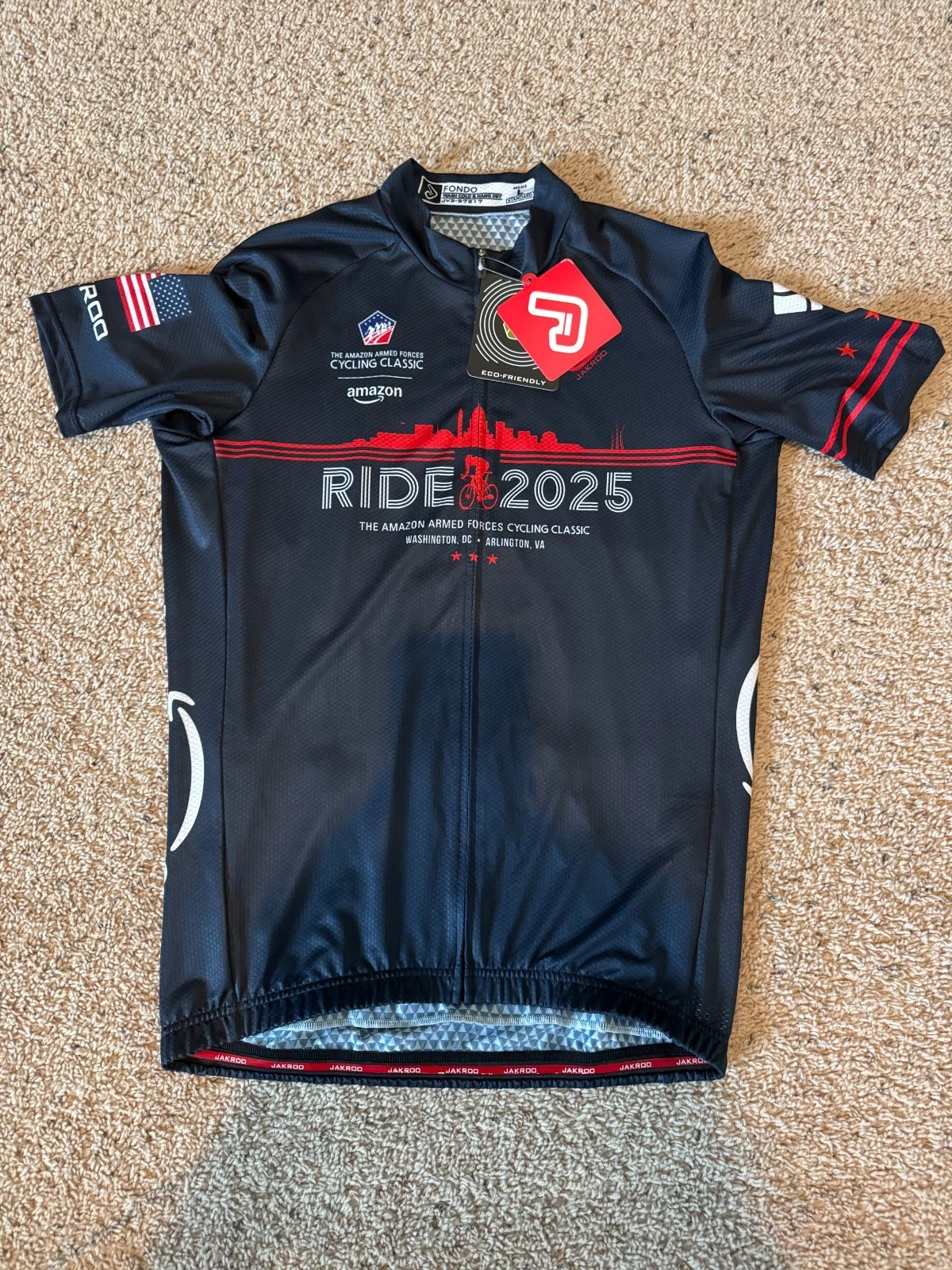 Jakroo Armed Forces Classic 2025 Cycling Jersey - M's Large