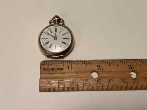 Antique .800 Silver Swiss made pocket watch