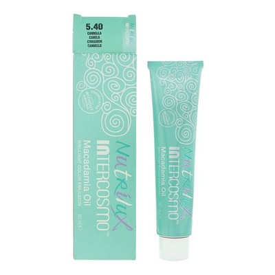 Intercosmo Nutrilux Macadamiaöl 5,40 Zimt Haarfarbe 60 ml für Frauen