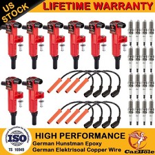 High Performance Ignition Coil Spark Plug Wire For 2011-2013 Ram 1500 Truck 4.7L