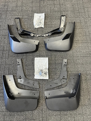 #ad #ad GM 2024 2026 Acadia Traverse Front amp; Rear Molded Splash Guard Package Black OEM $239.98