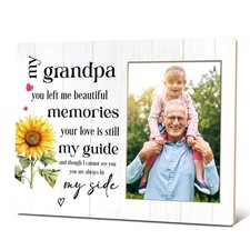 Grandpa Memorial Photo Frame, Memorial Gifts For Loss Of Grandpa, Bereavement...