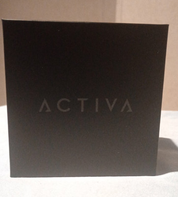 Activa Digital Sport Watch Dual Time Chronograph Backlight Green Resin Box