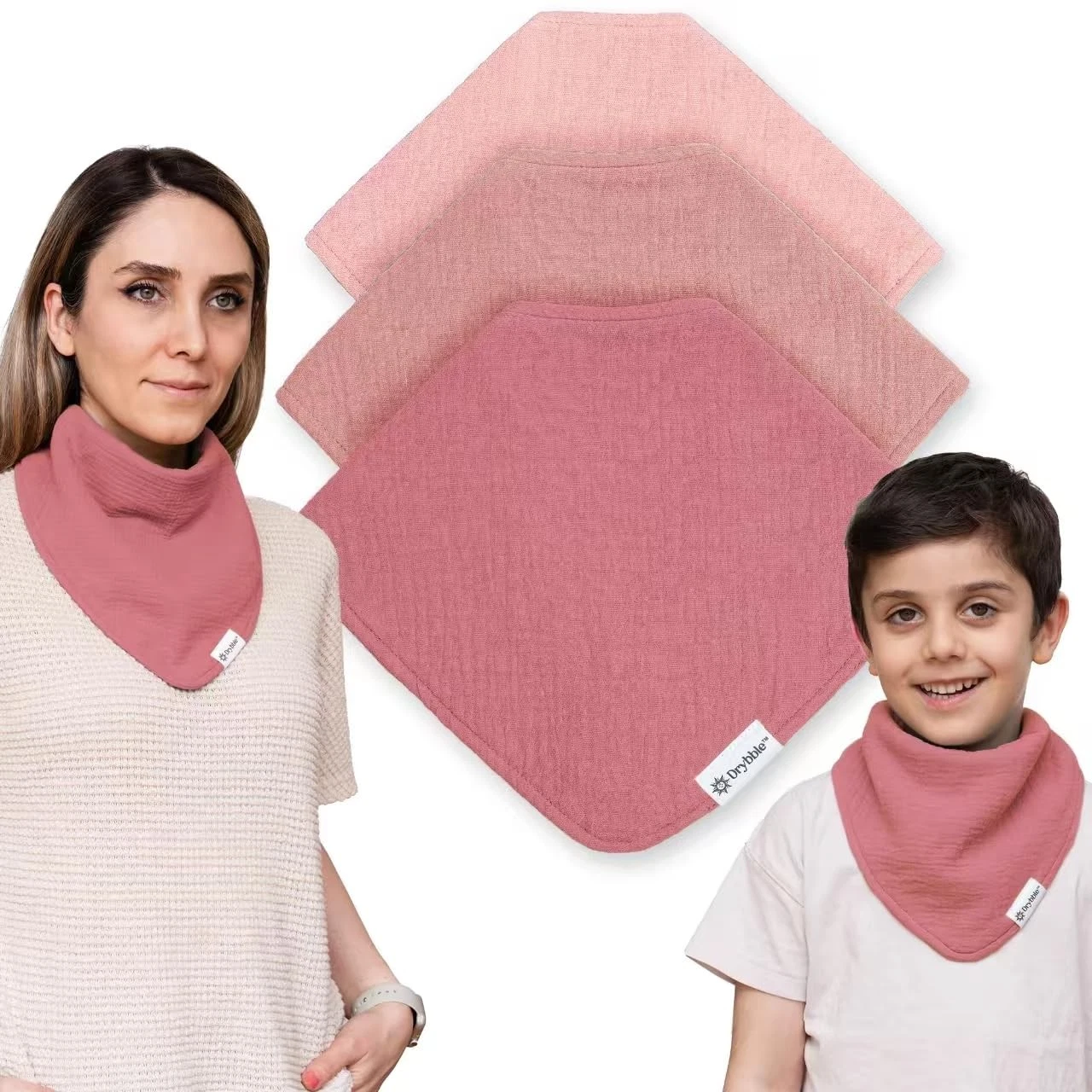 Bandana Bibs – Waterproof Lining Organic Cotton Drool Bib – Adjustable Bibs f...
Opens in a new wind