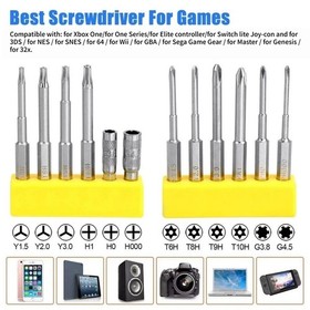 Per Xbox One Elite Switch Lite 3DS NES SNES 64 Wii GBA Set cacciaviti Gamebits