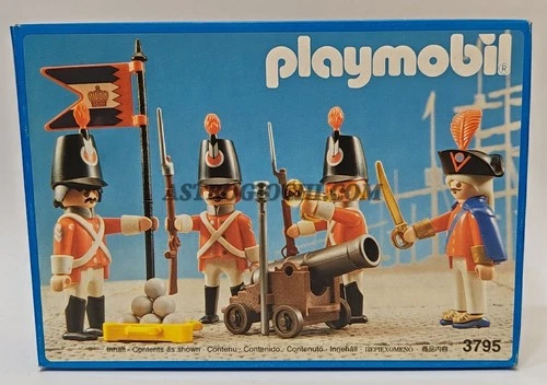 PLAYMOBIL 3795 CLICKY HARBOUR GUARDS VINTAGE 1992 NEW IN SEALED BOX GEOBRA