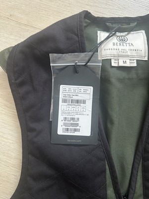 Beretta Schießweste, Modell Trap, Gr. M, grün/schwarz, neu